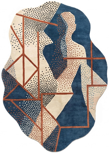 Figurative Mosaic Rug