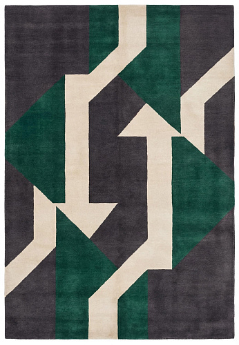 Interlocking Paths Rug