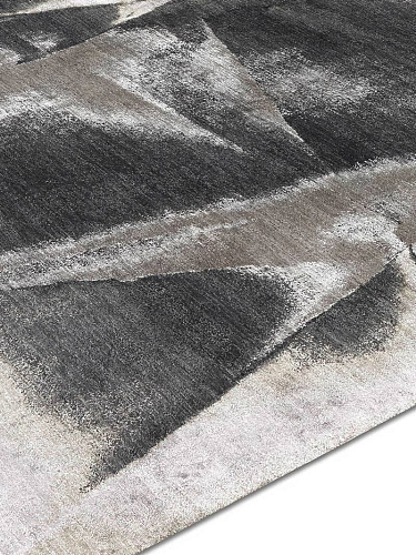 Charcoal Luxury Hand-Knotted Rug