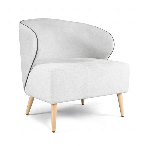 Mia White Armchair