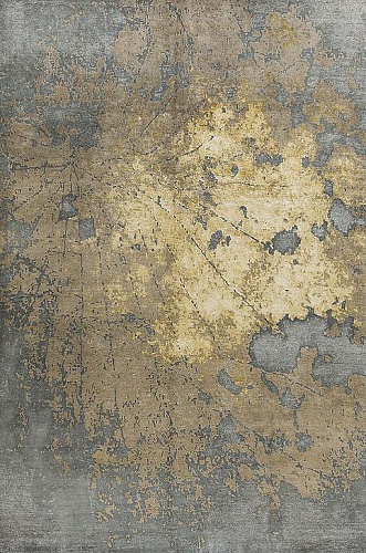 Hand-Knotted Abstract Rug