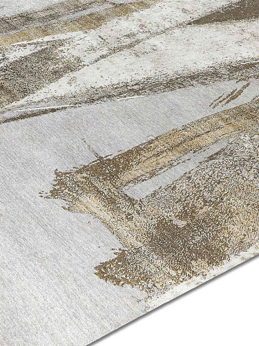 Gold Hand-Woven Rug