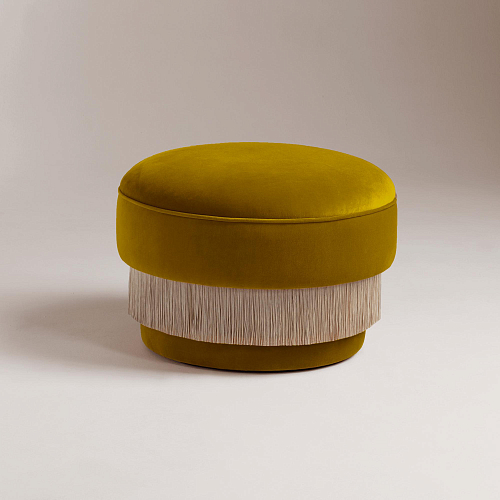 La Folie Ochre Pouf