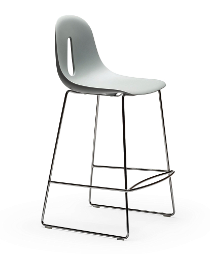 Gotham Grey Bar Stool