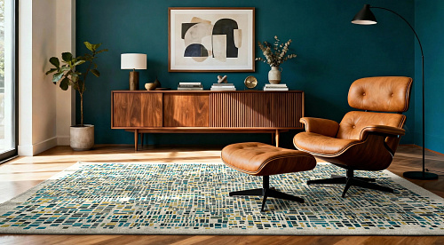 Cubik Midnight Rug
