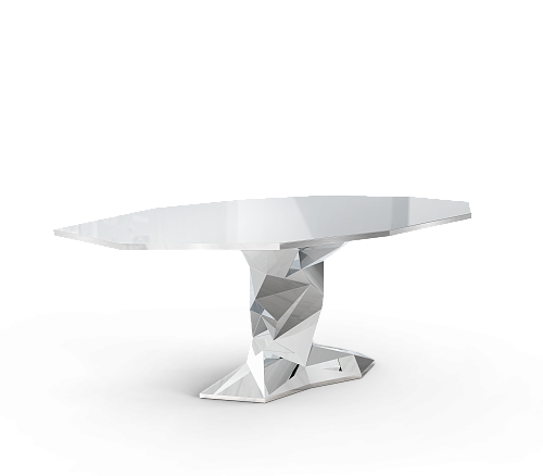 Bonsai Silver Dining Table