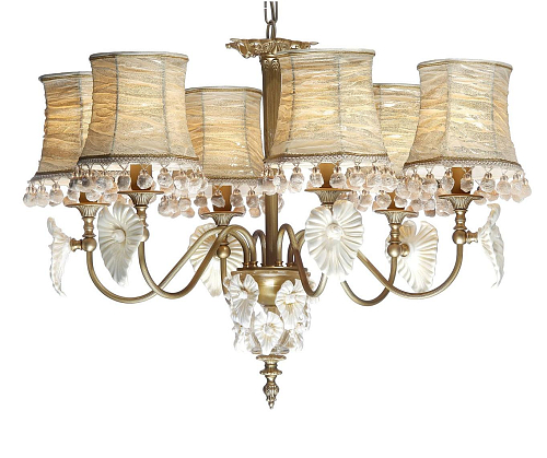 Antique Gold Murano Chandelier