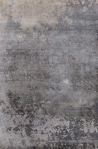 Hand-Knotted Abstract Rug