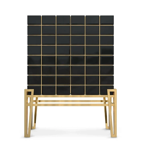 Obsidian Bar Cabinet