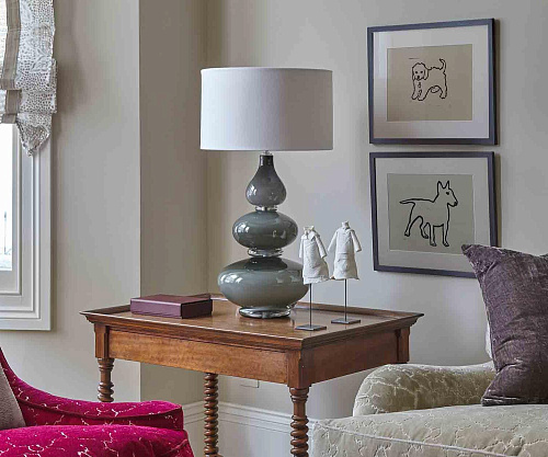 Aragoa Table Lamp Slate