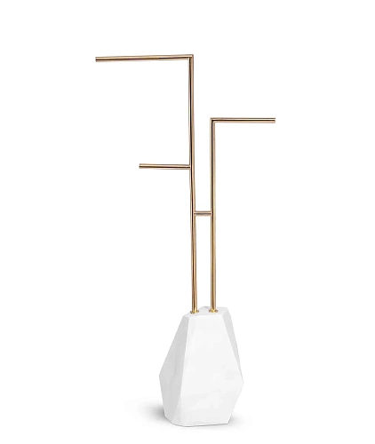 Brilliance White Towel Rail