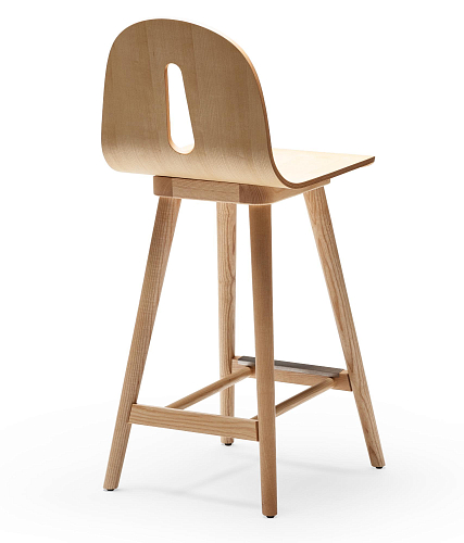 Gotham Natural Ash Bar Stool
