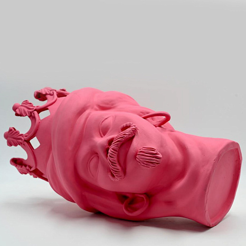 Pink Handcrafted Moor's Head