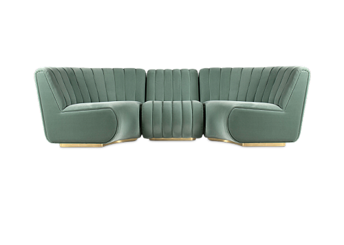Selena Green Sofa