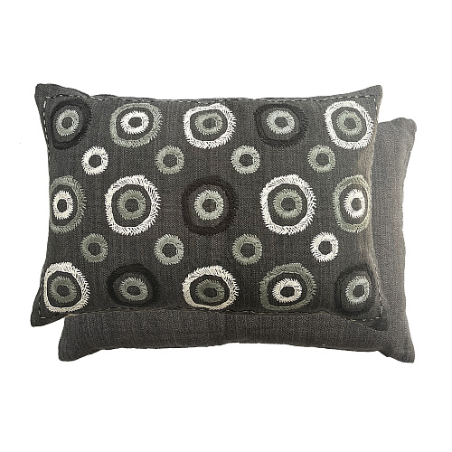 Zafora - Noir 60 × 40 Cushion