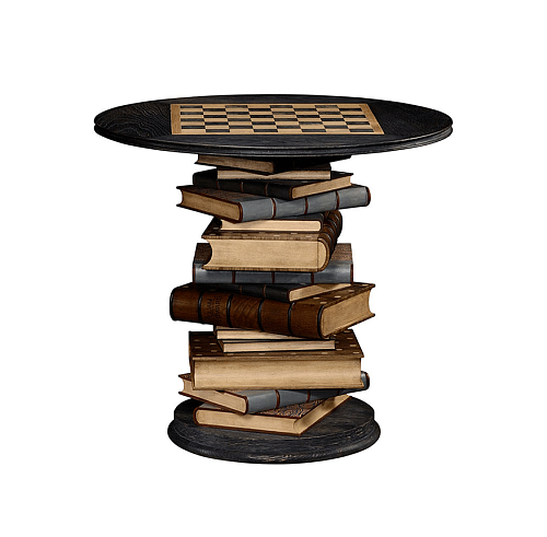 Tenbury Games Table Navy Oak