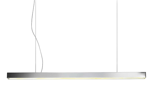 Polished Nickel Linear Suspension Chandelier