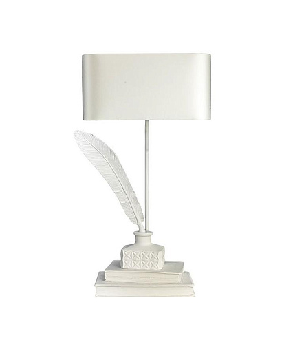 Tom Table Lamp Chalk Finish