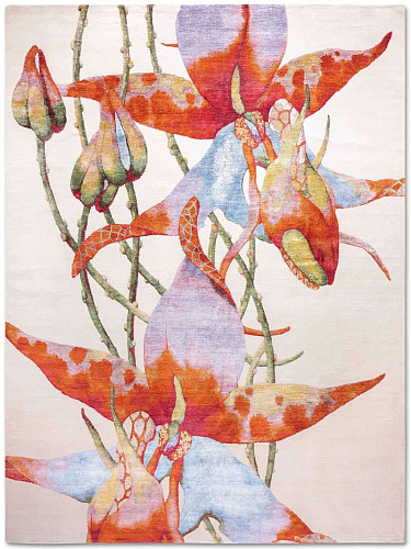 Orchid Hand-Knotted Rug