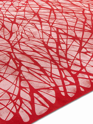 Dresden Red Luxury Hand-Knotted Rug