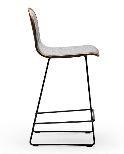 Gotham Grey Bar Stool