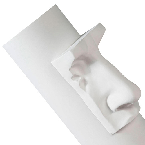 Tall Vase with David Nose Motif