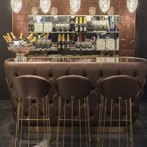 Bay Upholstered Bar Stool