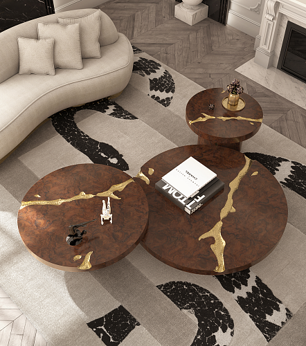 Dominion 3-Piece Center Table Set