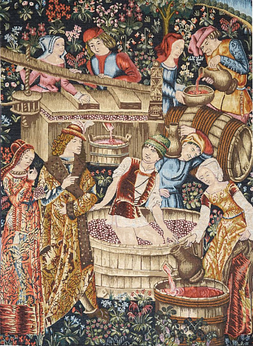 The Wine Press Tapestry