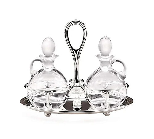 English Oval Oil Cruet