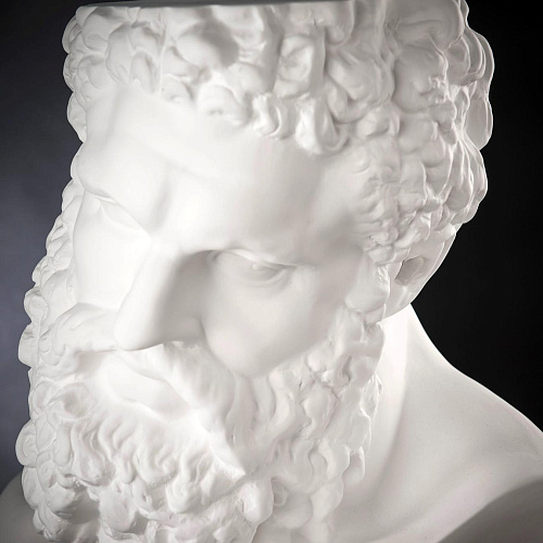 Ercole White Bust Sculpture