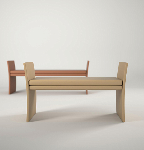 Anita Sculptural Bench