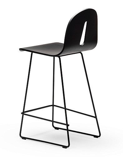 Gotham Walnut Bar Stool
