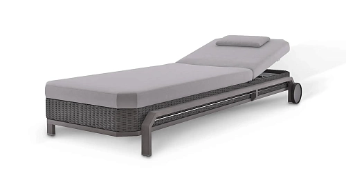 Legacy Grey Sunlounger