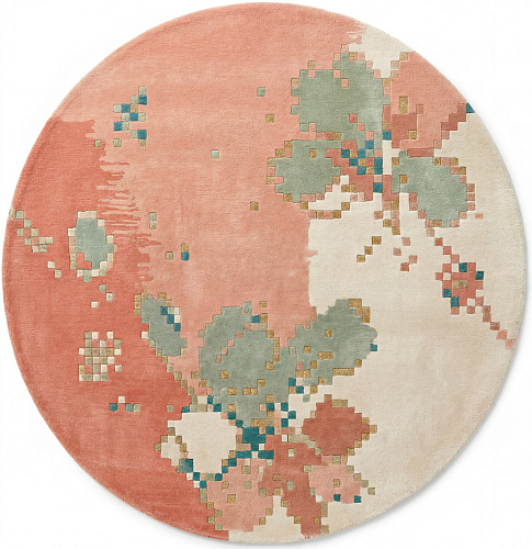 Coral Blossom Rug