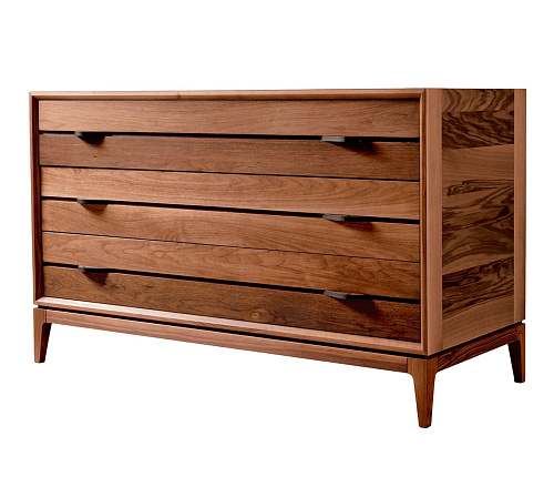 Binario Italian Brown Chest Of Drawers