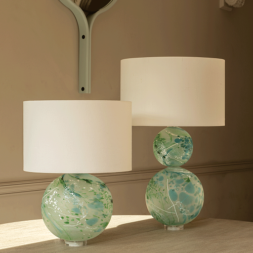 Nyla Sea Green Table Lamp