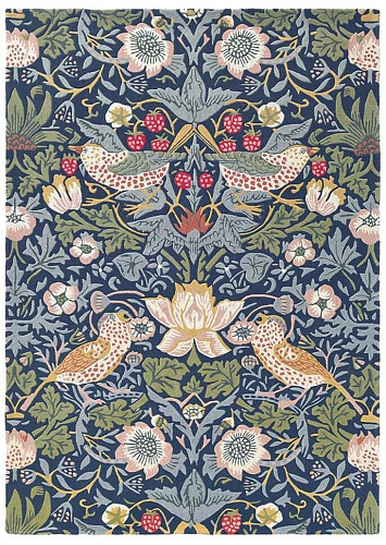 Strawberry Thief 027708 Indigo Rug