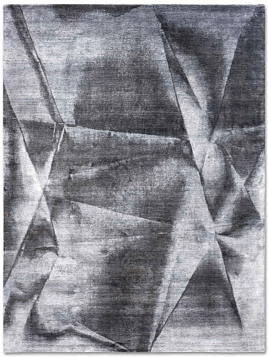 Charcoal Luxury Hand-Knotted Rug