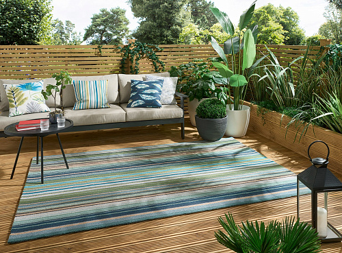 Spectro Str Emer/Mar/Ru outdoor 442108 Rug