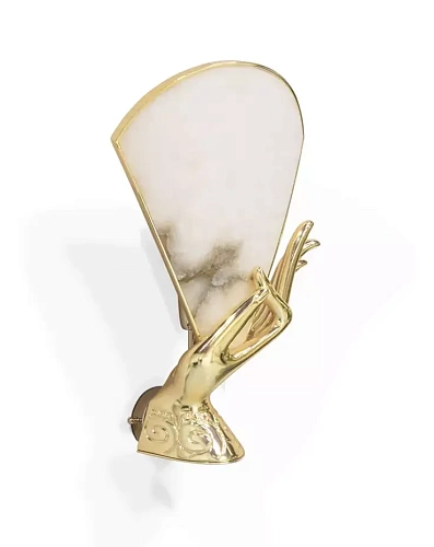 Muse Alabaster Wall Sconce