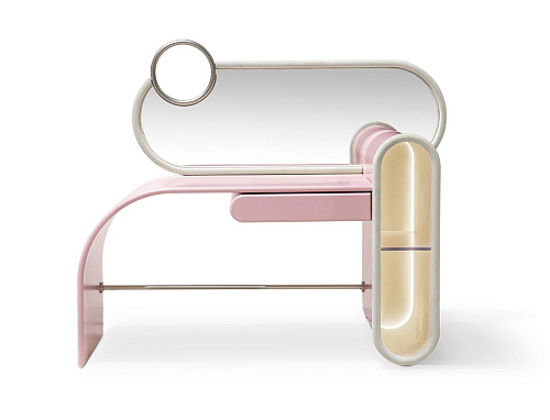 Candy Pop Pink Vanity Table