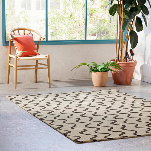 Ribbon Charcoal Rug