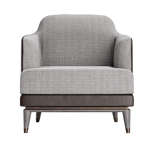 Contemporary Blue Moon Armchair