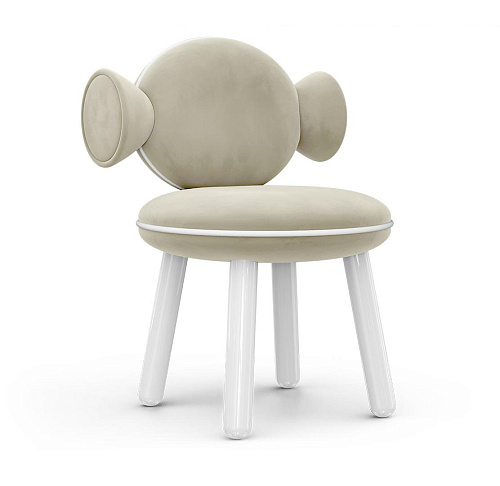 Lollipop Cream Children's Chair