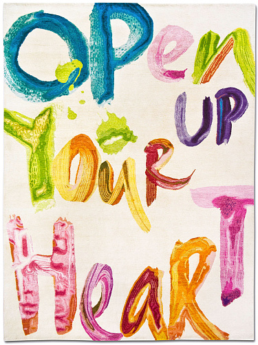 Open Up Your Heart Luxury Hand-Knotted Rug