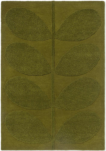 Solid Stem Fern 158307 Designer Wool Rug