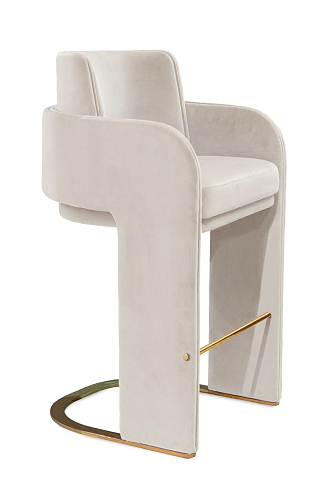 Odisseia Ivory Bar Stool