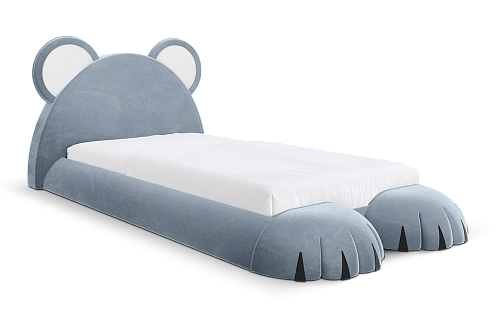 Teddy Dream Blue Bed