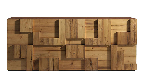 Antique Wood Sideboard